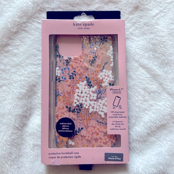kate spade Other - NEW Kate Spade iPhone 14 Plus floral protective hardshell phone case, 6.7” 🌸